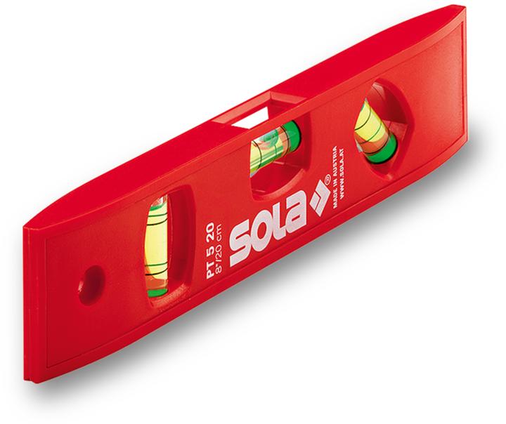Actual product image Sola Plastic spirit level 200mm PT 5 (01430201) (20 cm)