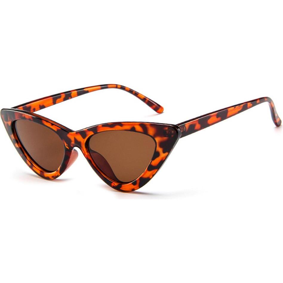 Techsuit, Occhiali da sole, - Sunglasses (5040) - for Women, PC Frame and Lens, Triangular - Leopard