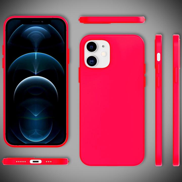 Immagine prodotto Nalia Custodia per cellulare in silicone liquido (Apple iPhone 12)