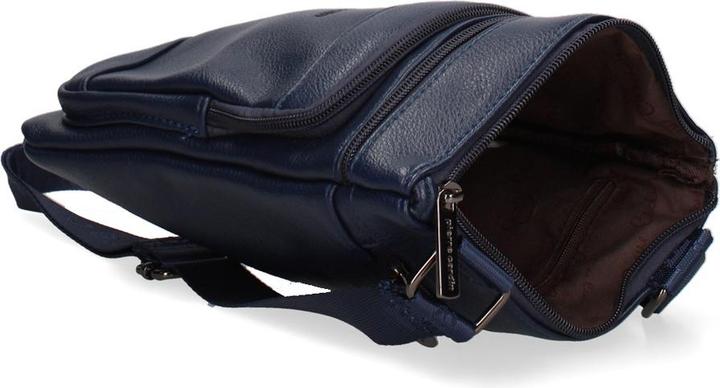 Produktbild Pierre Cardin **Umhängetasche Herren - Modell Corvus - 100% Veganes Pu-Leder** - 19.0 X 23.0 X 4.0 Cm