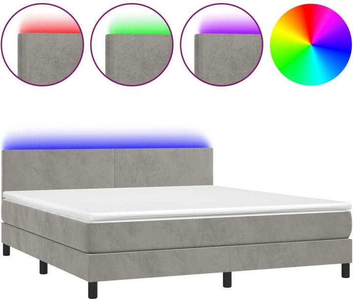 Actual product image vidaXL Boxspringbett (180 x 200 cm)