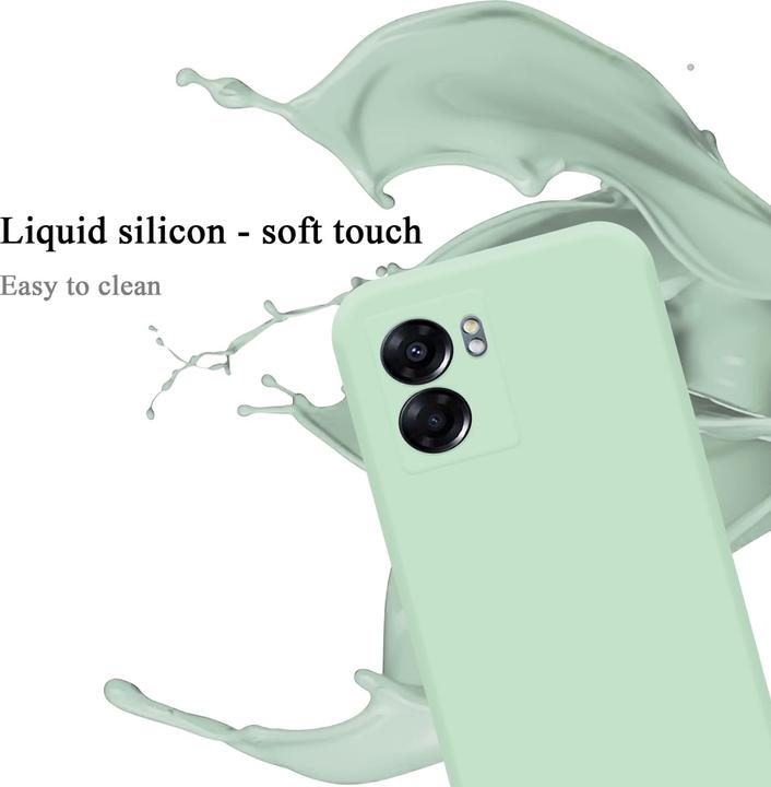 Actual product image Cadorabo TPU Liquid Silicone Case Cover for Oppo A57 5G / A77 5G / Realme V23 (Oppo A57 5G, Oppo A77 5G, Realme V23 5G)