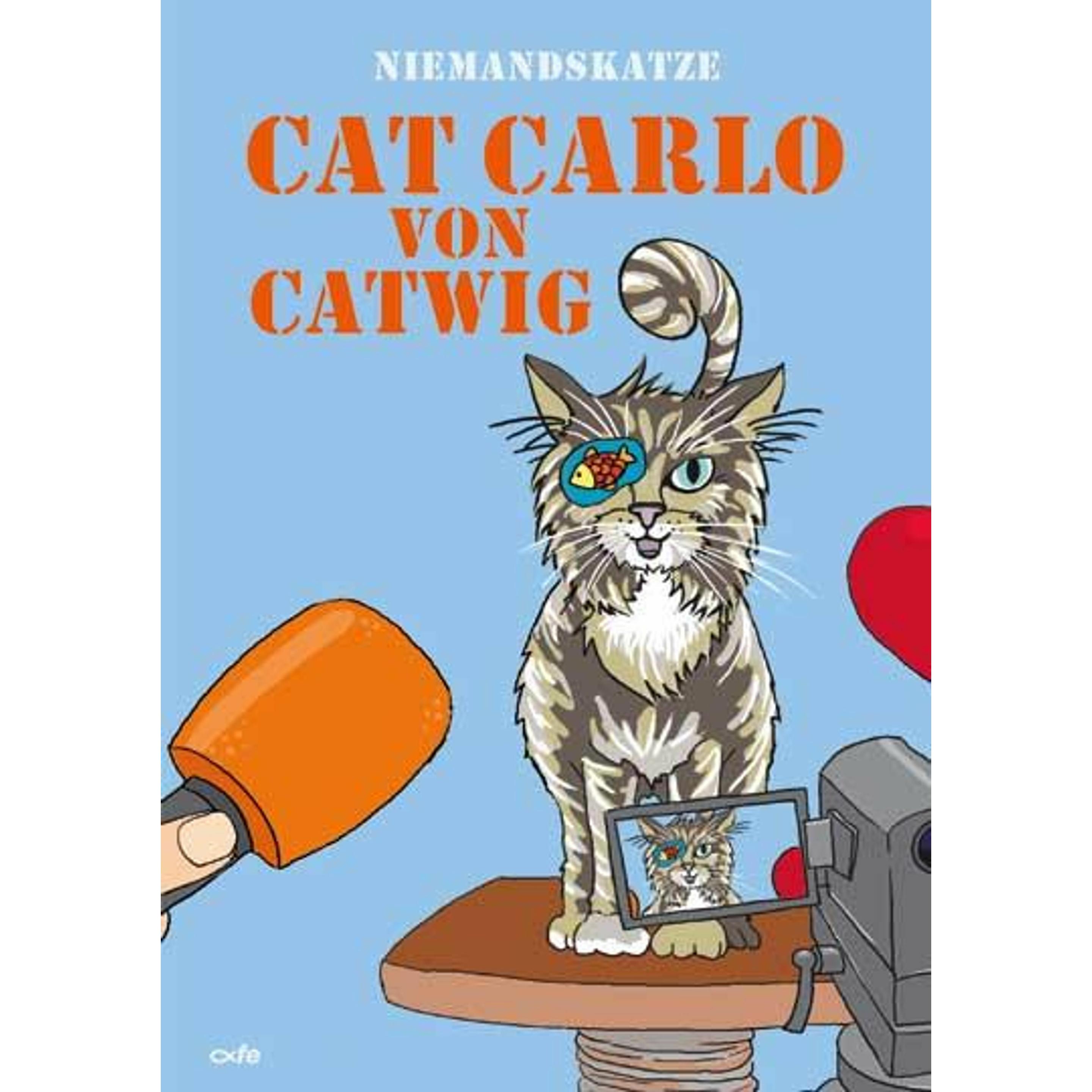 Niemandskatze Cat Carlo von Catwig, Kinderbücher von Cora Gofferjé, Christina Groth