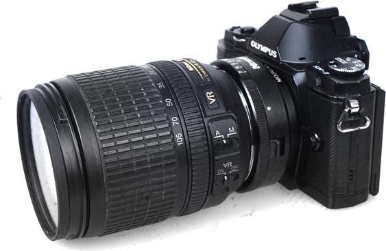 Produktbild Commlite Nikon F Objektiv zu MFT (Standard, Micro Four Thirds)