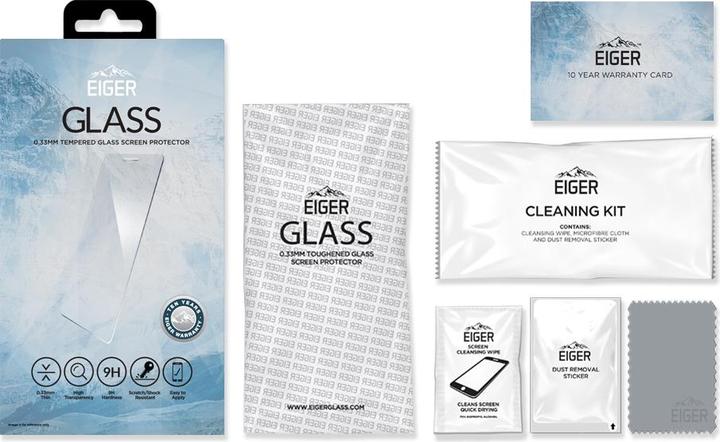 Actual product image Eiger Mountain Glass Clear (1 pcs., Huawei P20 Pro)