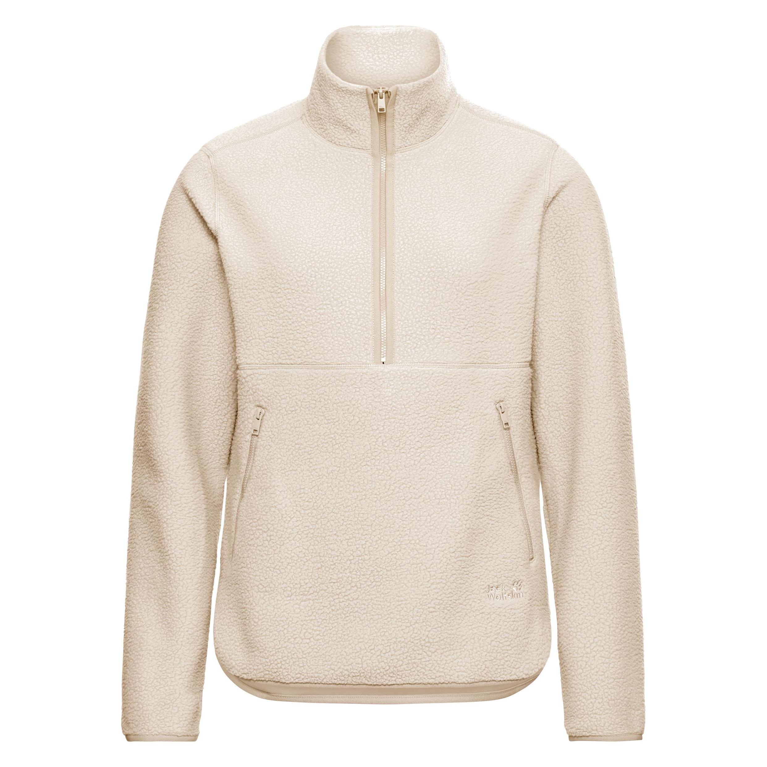 Jack Wolfskin, Damen, Pullover, Lite Curl Hz W, Grau, (M)