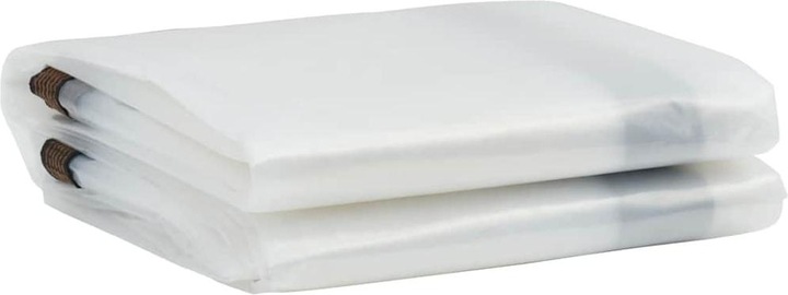 Produktbild VidaXL Transparente Plane mit Ösen 4x12 m Polyethylen durchsichtige Plane