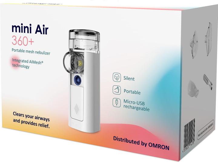 Image du produit Omron Mini Air 360+ Portable Silent Inhaler Mesh Nebulizer