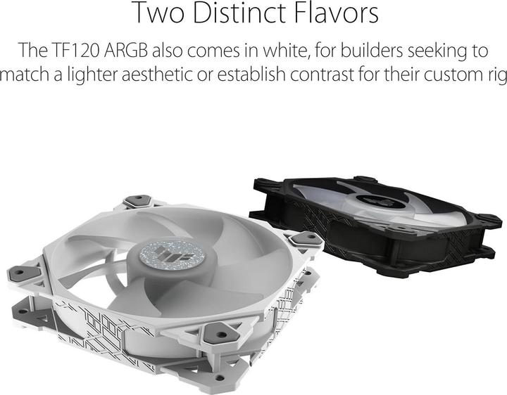 Productafbeelding ASUS Ventilator TUF Gaming TF120 ARGB 3 in 1 plus controller (120 mm, 3 x)