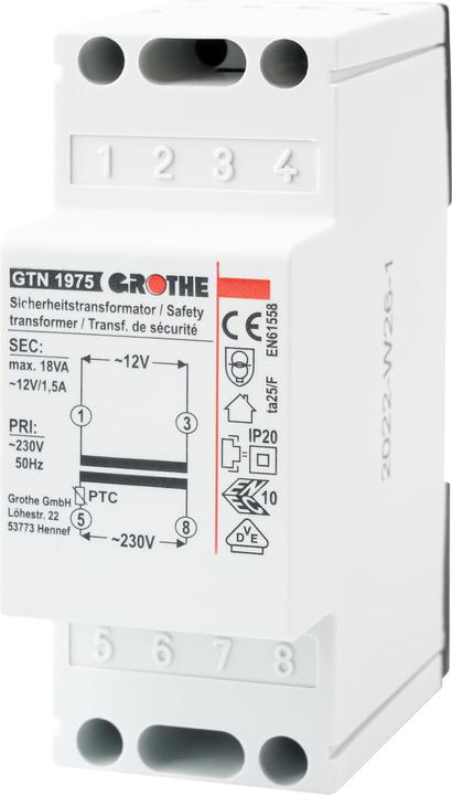 Immagine prodotto Grothe Trasformatore a campana 12 V/AC
