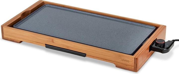 Actual product image Livoo Ceramic-coated bamboo griddle