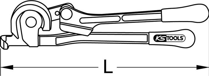 Actual product image KS Tools 120.1000 (270 mm)