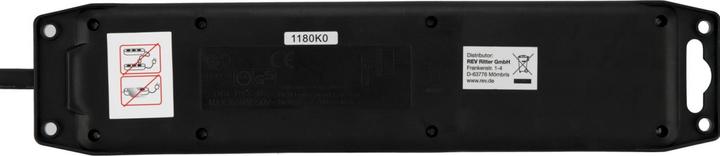 Produktbild REV Steckdosenleiste IP44 4-fach 1,4m (4 x, CEE 7/3, 1.40 m)