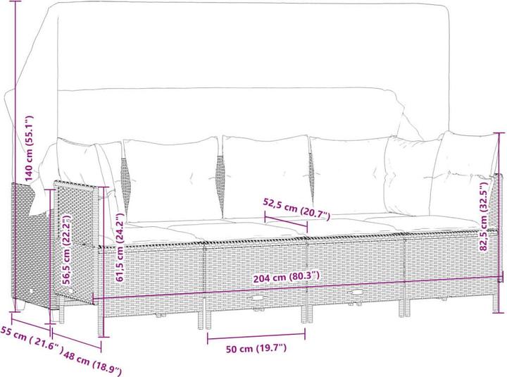 Produktbild vidaXL Finley