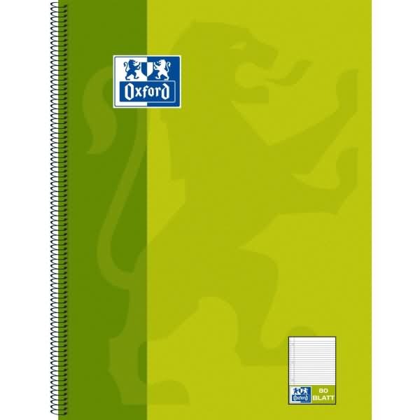 Actual product image Oxford College notebook (A4+, Lined, Soft cover)