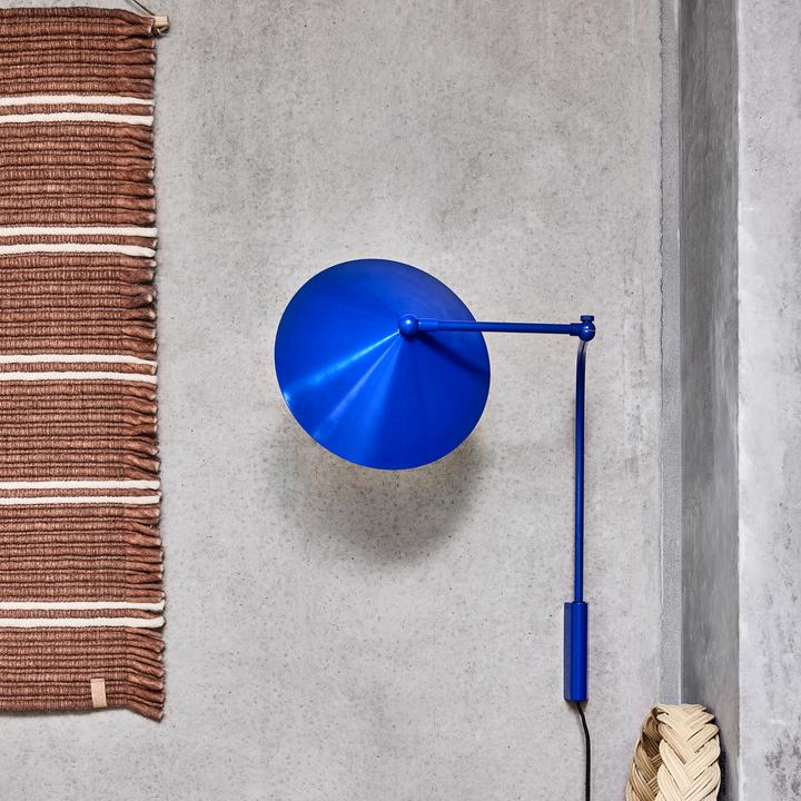 Immagine prodotto OYOY Living Soggiorno - Lampada da parete Kasa - Blu ottico (L300711) (E27)