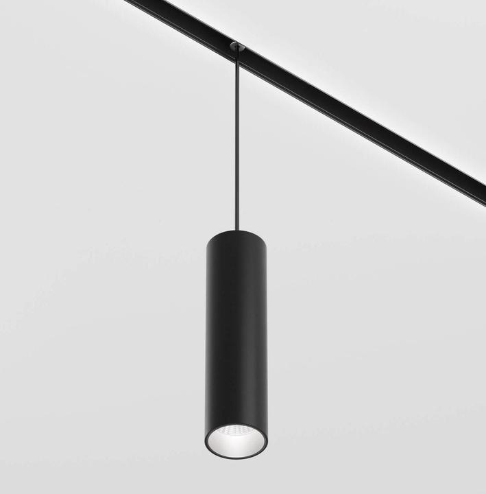 Produktbild Maytoni Focus Magnet-Schinensystem EXILITY 48V LED Pendelleuchte, Hängeleuchte 12W dimmbar Schwarz 9