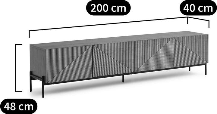 Actual product image La Redoute Interieurs Lodge (200 x 40 x 48 cm)