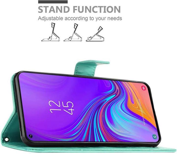 Image du produit Cadorabo Couverture du livre de fleurs (Samsung Galaxy A8s)