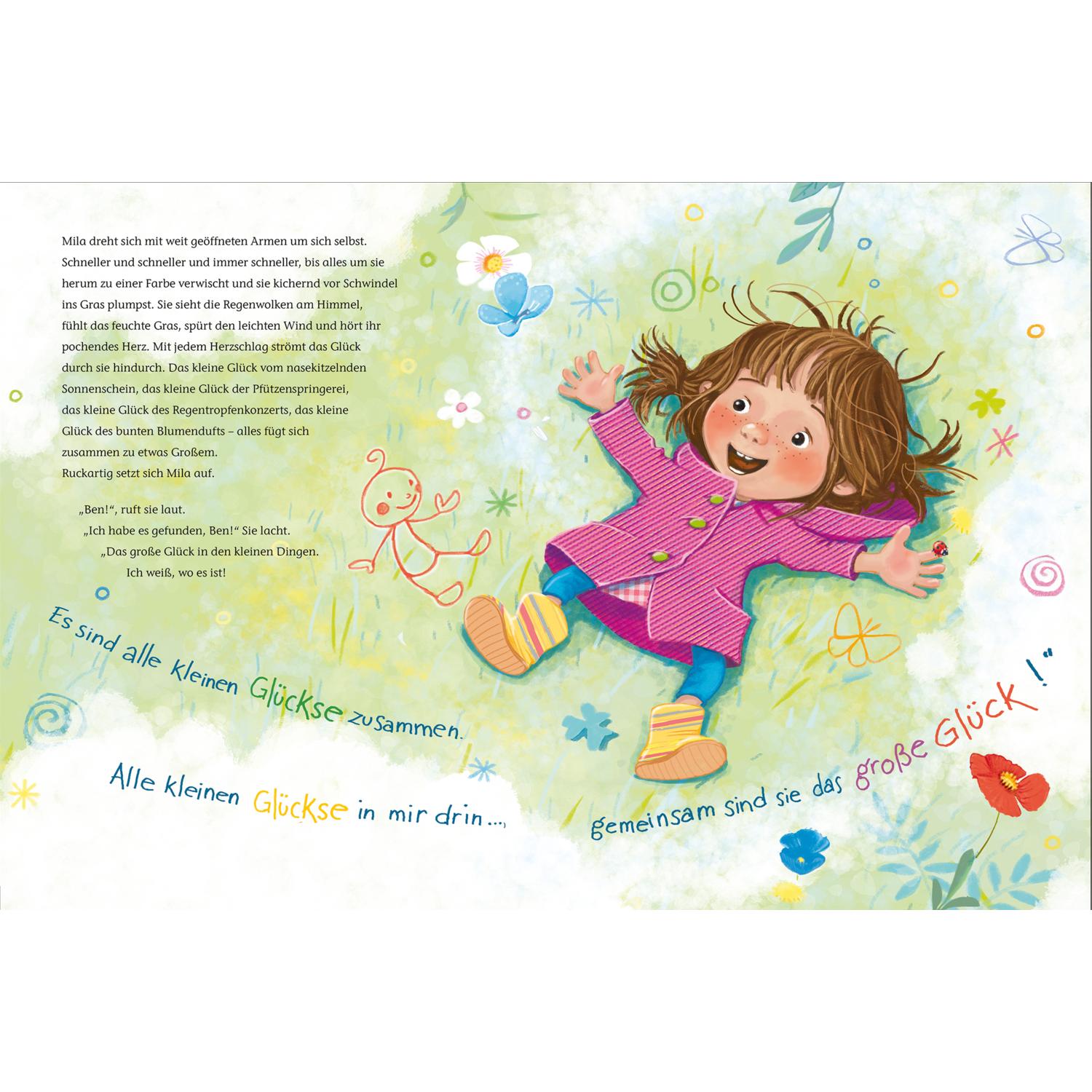 Thumbnail - Das grosse Glück in den kleinen Dingen, Kinderbücher von Anja Kieffer, Andrea Hebrock