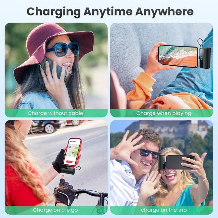 Immagine prodotto IPosible Powerbank mit LED-Display (5500 mAh, 20 W)