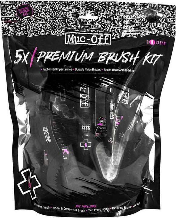 Image du produit Muc-Off Jeu de pinceaux (5600 ml, Brosses)