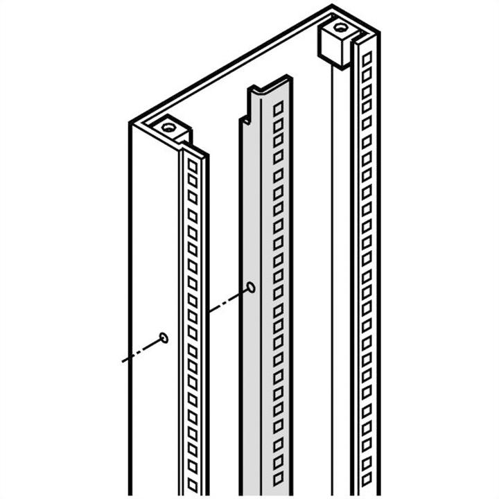 Actual product image Schroff Laboratory rack (24 RU, 19 inch rack)