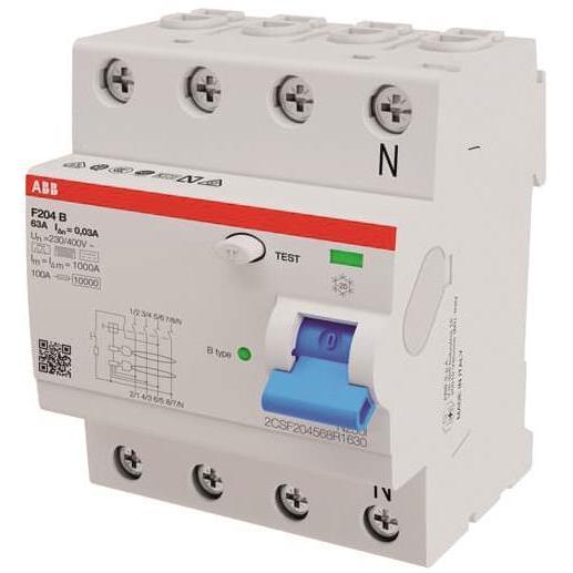 ABB, Schutzschalter, FI-Schutzschalter