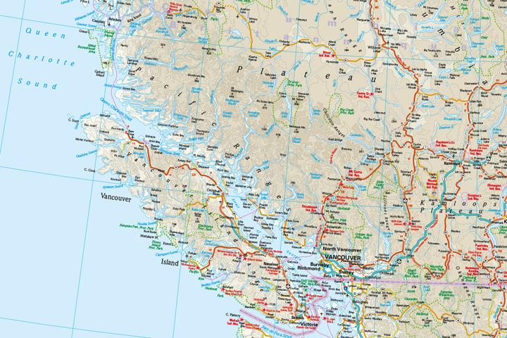 Produktbild Kanada West. 1:1'900'000