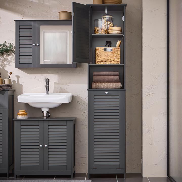 Actual product image SoBuy Bathroom tall unit