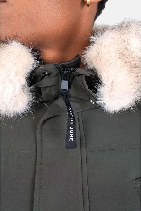 Image du produit Sixth June parka à capuche en fourrure déperlante ixth june (S)