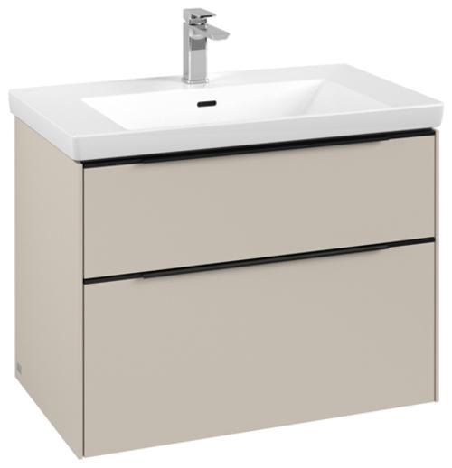 Cashmere Grey, Volcano Black