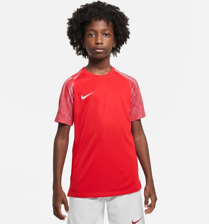 Immagine prodotto Nike Maglia Unisex Bambini Y Nk Df Academy JSY Ss, Rosso Università/Bianco/Bianco, DH8369-657, L (L)