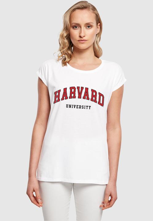 Image du produit Merchcode Ladies Harvard University - Script T-Shirt - 136661 (L)