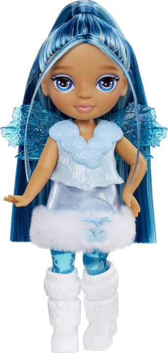 Actual product image MGA Rainbow High Littles Rainbow Fantasy Fairies Doll- Sapphire (blue)