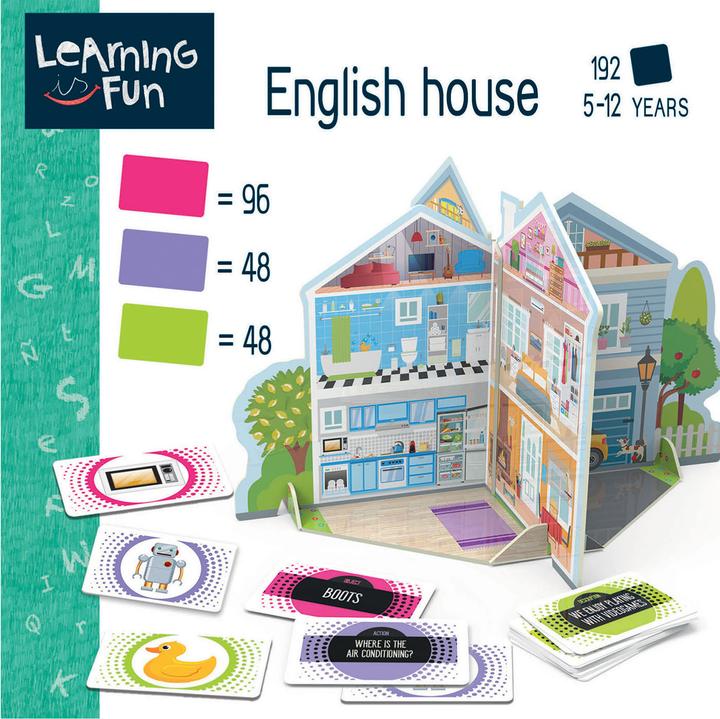 Immagine prodotto Educa Gioco da tavolo English House per 1+ giocatori 5+ anni (in inglese) 18844 (Inglese)