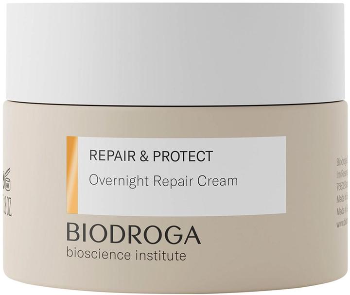 Biodroga Bioscience Institute Repair & Protect Overnight Repair Cream Nachtcreme 50ml - Anti-Age Mo (50 ml, Nachtcreme)