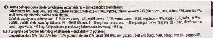 Produktbild Dolina noteci 5900842014737 Hunde-Dosenfutter Ente Erwachsener 100 g (Adult, 1 Stk., 100 g)