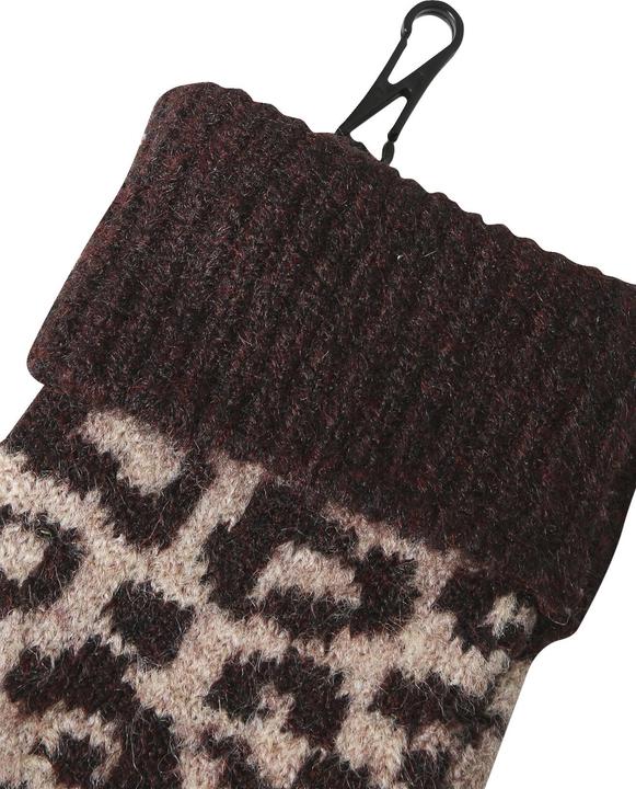 Actual product image Vertbaudet Mädchen-Set mit Leomuster: Mütze, Rundschal & Handschuhe (152, 158)