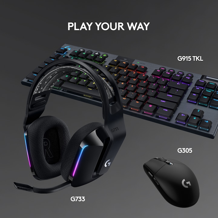 Actual product image Logitech G G733 Lightspeed (Wireless)
