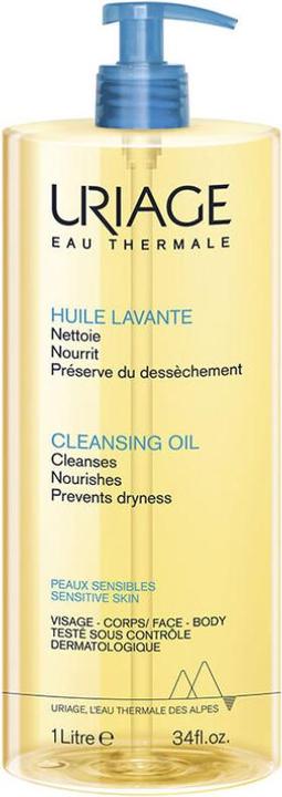 Image du produit Uriage Hygiène Cleansing Oil (Huile nettoyante, 1000 ml)