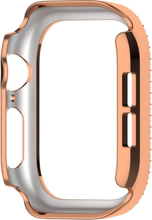 Actual product image Cover-Discount Apple Watch 10 - 46mm - Glitter rhinestone protective case