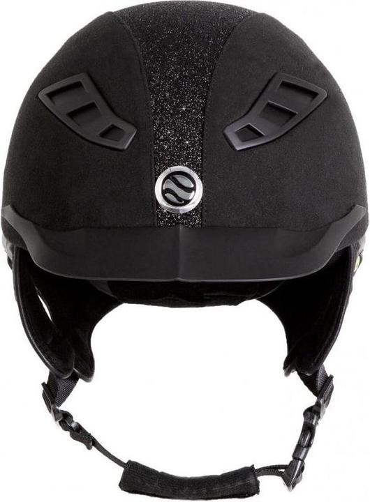 Produktbild Back on Track Reithelm EQ3 Microfibre Black Sand Damen (59 - 60 cm)