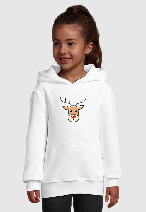 Produktbild Merchcode Kids Christmas Cute Deer Hoody - 181823 (146, 152)