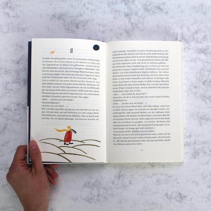 Produktbild Der kleine Prinz (Deutsch, Antoine de Saint-Exupéry, Nicolas Mahler, Peter Sloterdijk, 2015)