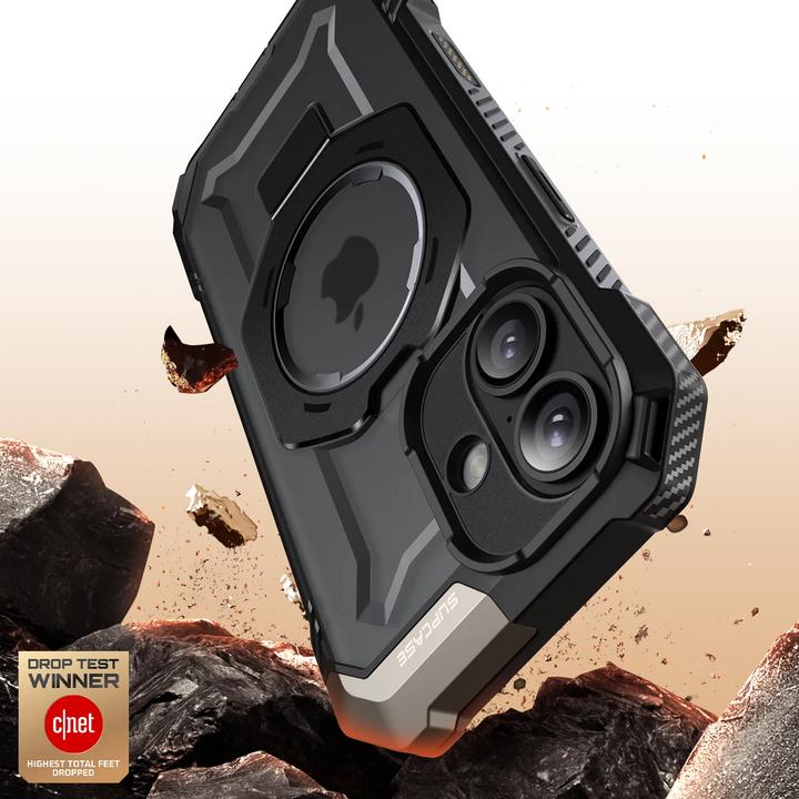 Actual product image Supcase UB Grip Mag MagSafe Case für iPhone 17 - Schwarz (Apple iPhone 17)