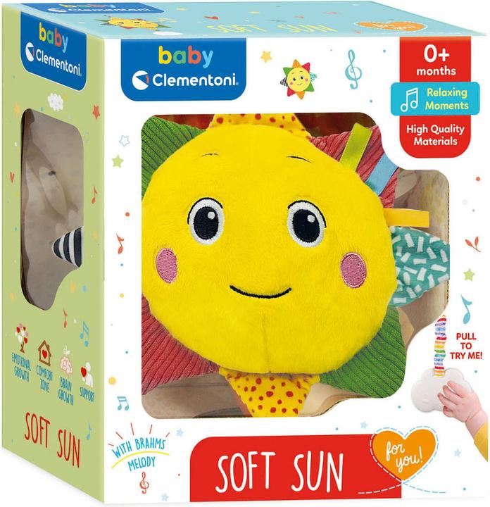 Actual product image Clementoni Baby - Soft Music Box Sun