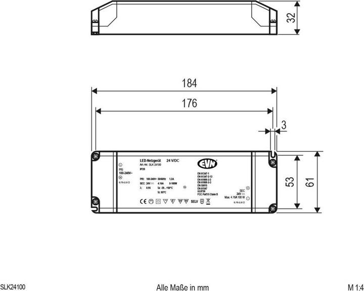 Produktbild EVN-Lichttechnik Netzgerät