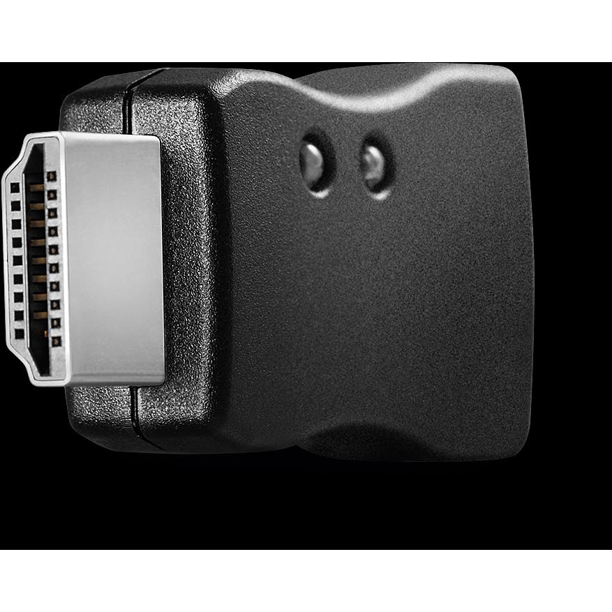 Lindy HDMI 2.0 EDID Emulator (HDMI, 3.43 cm), Data + Video Adapter, Schwarz