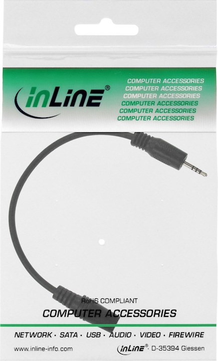 Actual product image InLine 2.5mm - 3.5mm (2 m, 2.5mm, 3.5mm jack (AUX))